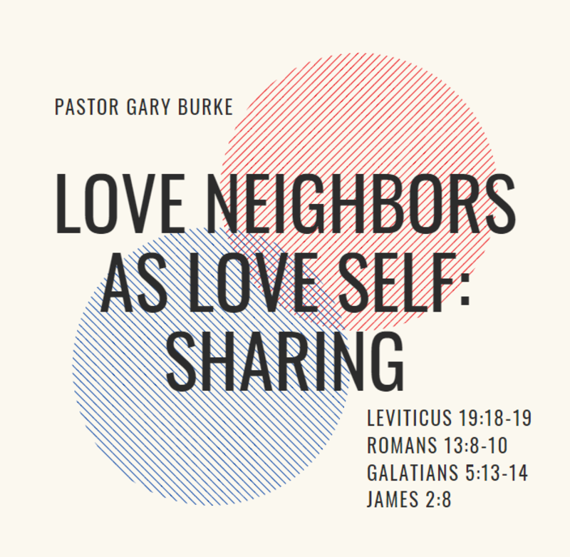 Sharing Service - Love Neighbors as Love Self